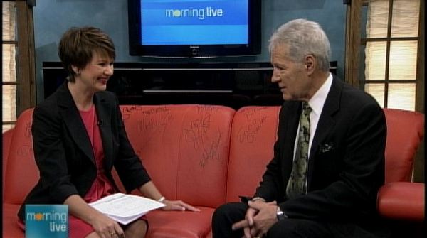 Annette Hamm interviews Alex Trebek, Morning Live, June 12, 2013