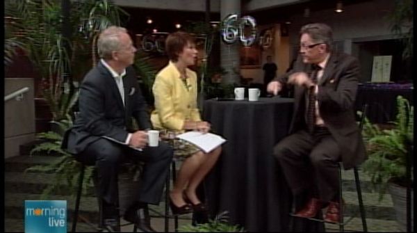 Brian Wood with Bob & Annette, Morning Live, June 18, 2013