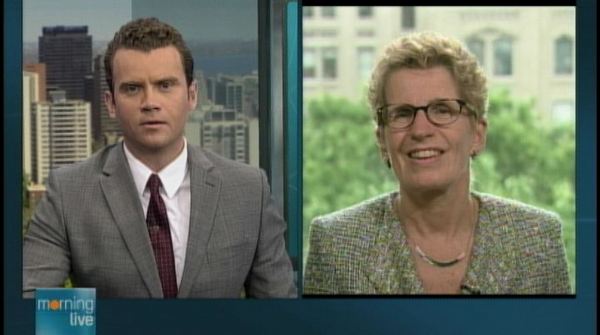 Tim Bolen interviews Premier Kathleen Wynne