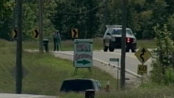 Car runs over man cutting grass on Beaverdams Rd, Niagara Falls, June 19, 2013