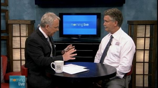 Bob Cowan discusses home care of seniors with Scott Johnson; Morning Live, July 4, 2013