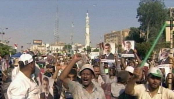 Protestors in Cairo, July 5, 2013