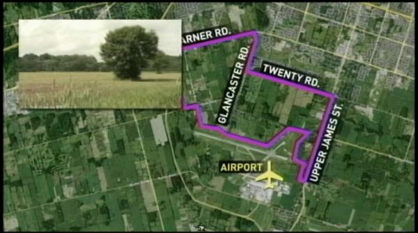 Hamilton given go-ahead for development near airport