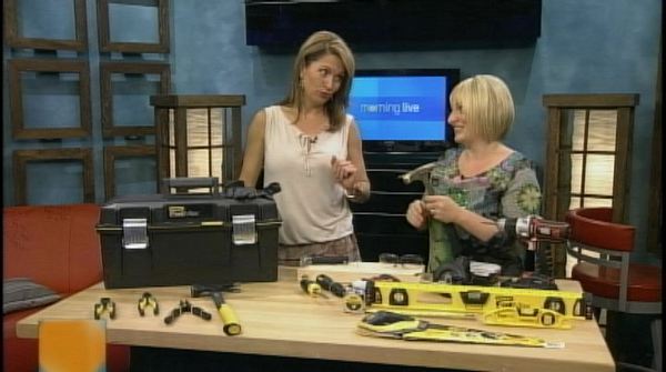 Leigh-Ann Allaire shows some basic homeowner's tools on Morning Live, July 24, 2013