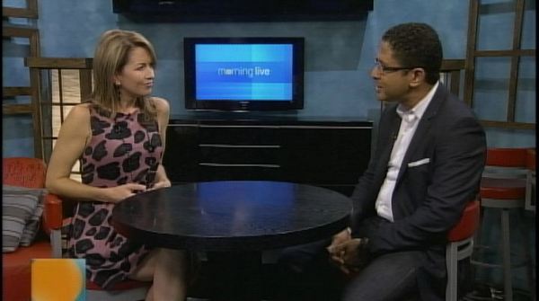 Lesley Stewart with Hesham Shafie, Morning Live, August 13, 2013