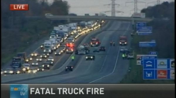 Fatal crash on 401