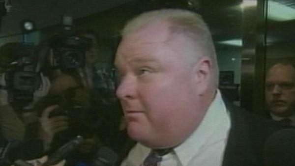 Toronto mayor Rob Ford admitting that he had used crack cocaine; November 5, 2013