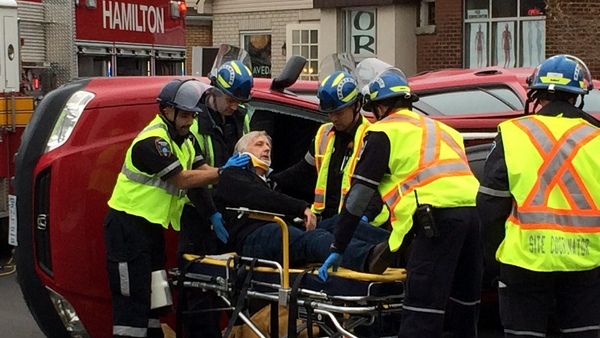 Westdale crash sends one to hospital