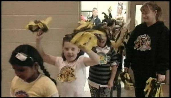 St. Kitts pep rally for Ticats