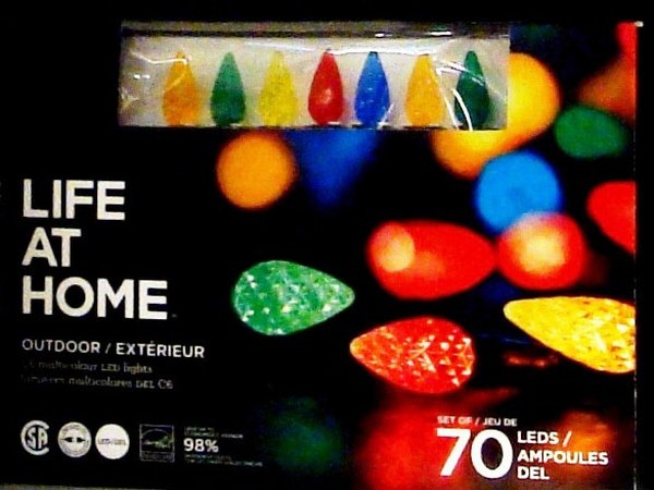 Christmas lights recalled