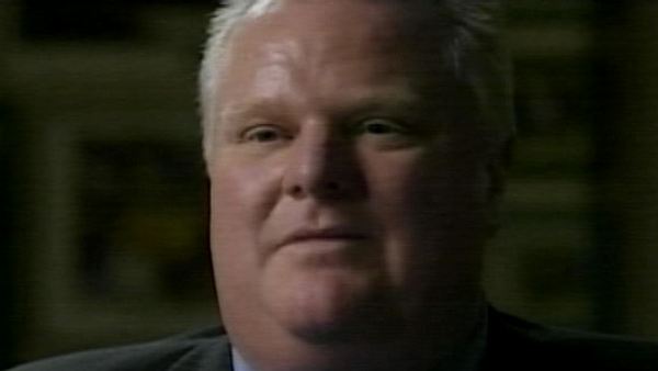 Rob Ford frame grab from Conrad Black interview