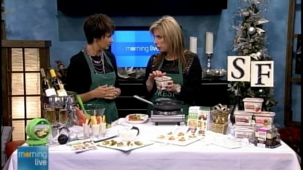 Annette Hamm and Susan Niczowski of Summer Fresh Foods; Morning Live, December 19, 2013