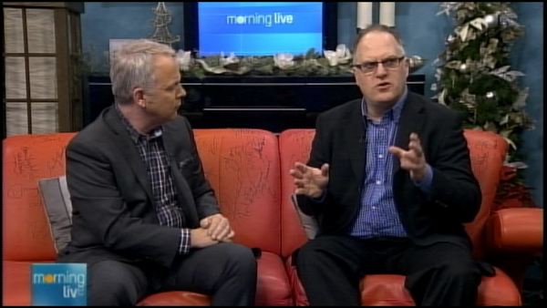 Bob Cowan and TV critic Bill Brioux; Morning Live, December 31, 2013