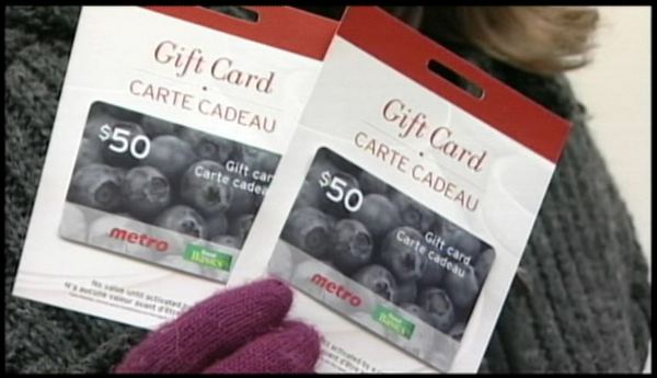No crowds as gift cards doled out in Hamilton