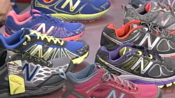 New Balance running shoes; Morning Live, January 30, 2014