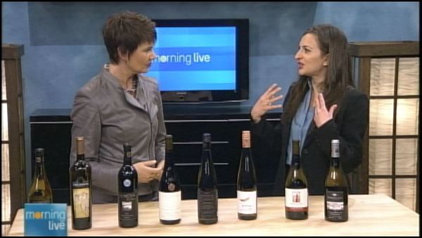 Annette Hamm and Antonia Manatonakis of the Goodman School of Business discuss wine; Morning Live, February 6, 2014