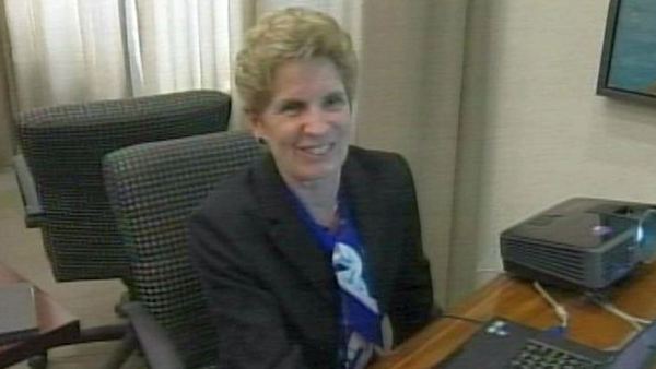 Ontario Premier Kathleen Wynne hosts a Reddit 'Ask Me Anything' session; Queen's Park, February 11, 2014