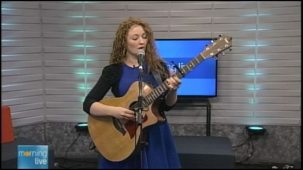 Meghan Blanchard on Morning Live, February 20, 2014