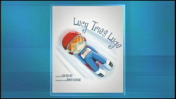 Lucy Tries Luge, a children's book by Lisa Bowes; Morning Live, February 25, 2014