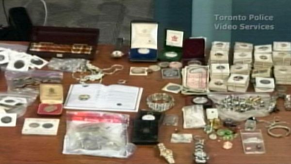 Stolen property recovered in the Project Spiderman investigation; Toronto Police, February 27, 2014