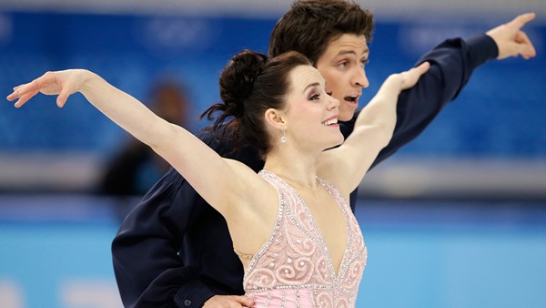 Tessa Virtue and Scott Moir at Sochi; February 17, 2014