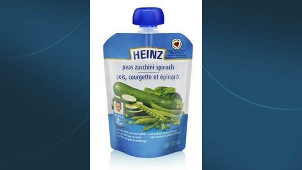 A package of Heinz Baby Food, part of a product recall (handout)