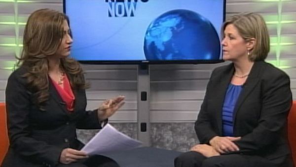 Taz Boga interviews Andrea Horwath on News Now, March 13, 2014