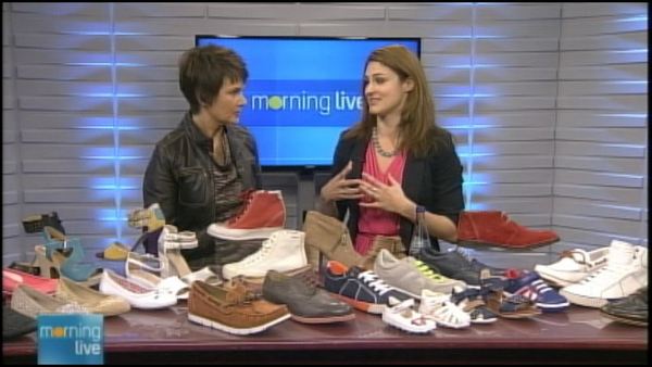 Annette Hamm and style expert Theresa Quick; Morning Live, March 27, 2014
