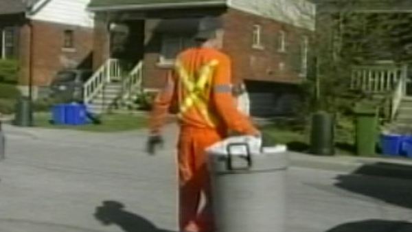 A city of Hamilton waste worker (file)