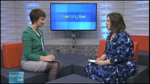 Annette Hamm and Rhonda Dynes; Morning Live, April 2, 2014