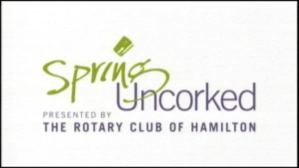 Grab from Rotary Club of Hamilton's Spring Uncorked promo video