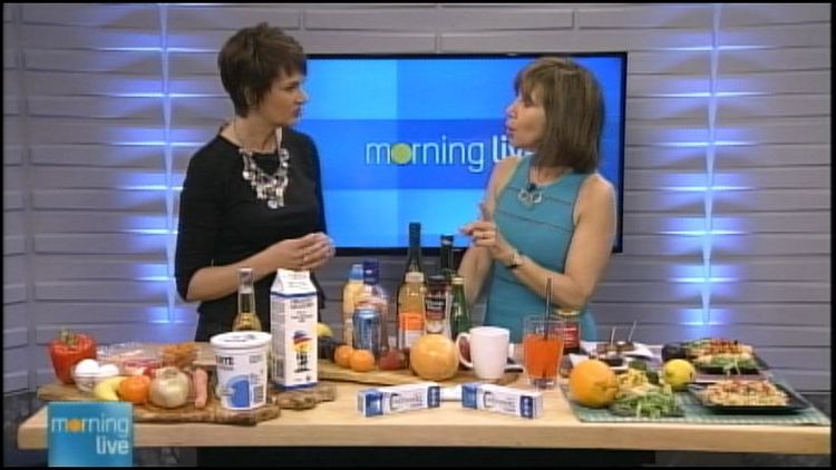 Annette Hamm with Rose Reisman; Morning Live, April 10, 2014