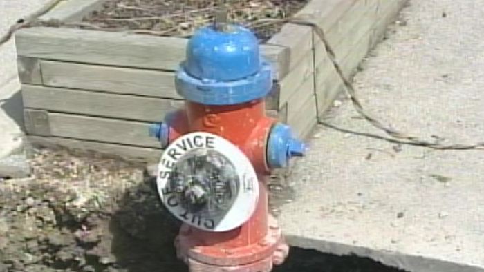 Hamilton fire hydrant; April 11, 2014