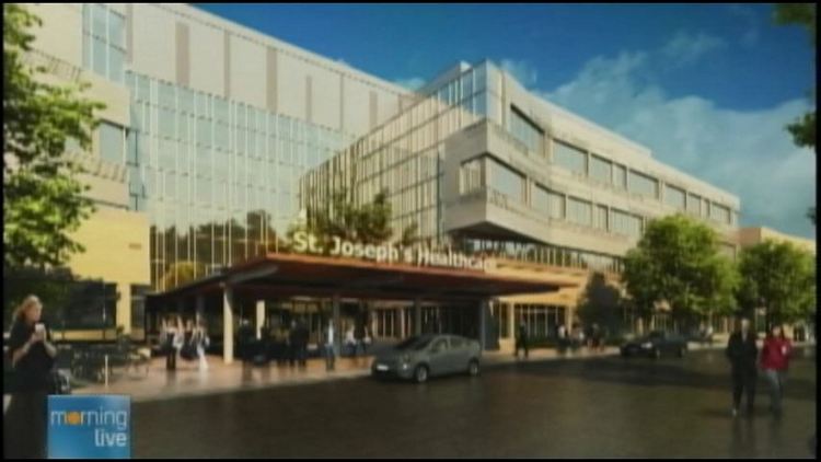 Artist's conception of St Joseph's Healthcare's West 5th campus