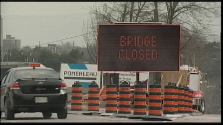St. Catharines bridge closed for 2 weeks