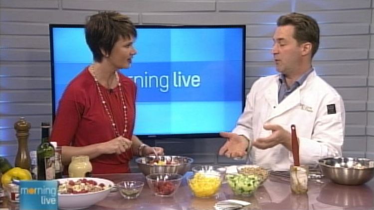 Annette Hamm and chef Shawn McCarty of the Mortar and Pestle; Morning Live, May 6, 2014