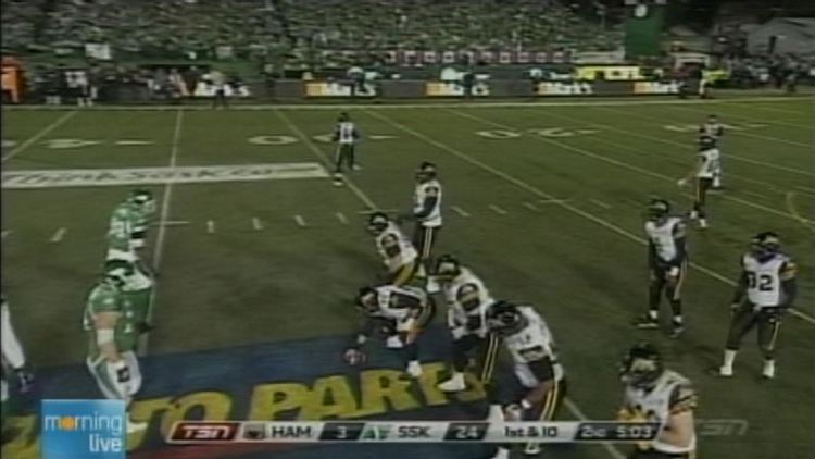 Frame grab from 2013 Grey Cup (TSN)