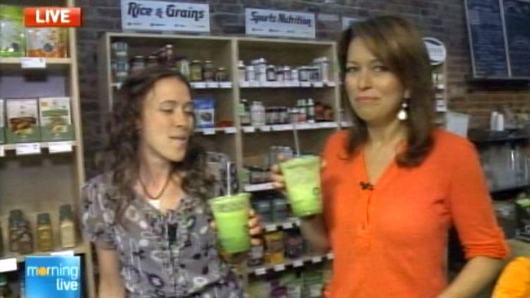 Monica LaVella, owner of Veggie Fest Hamilton with Lesley Stewart, Morning Live, June 11, 2014