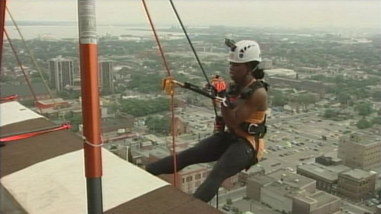 Over the edge for charity