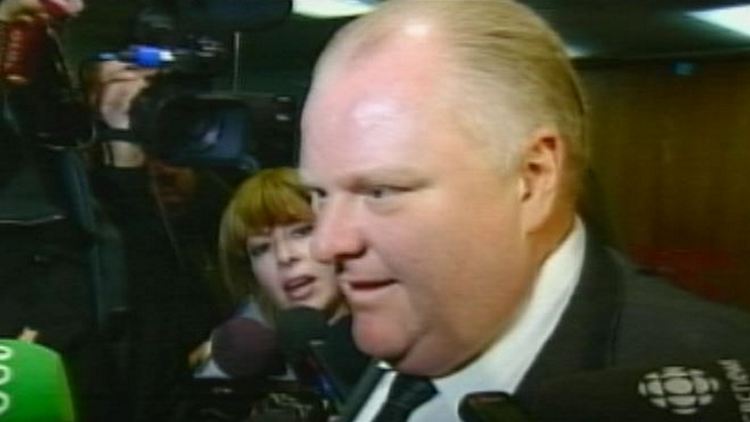 Toronto Mayor Rob Ford (file)