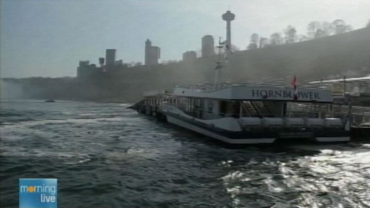 View of a Hornblower Niagara Cruise; Morning Live, July 1, 2014