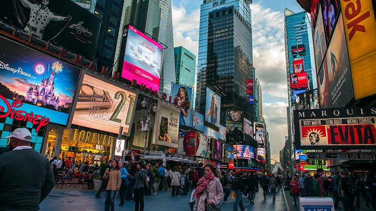 Times Square in New York City (supplied photo)