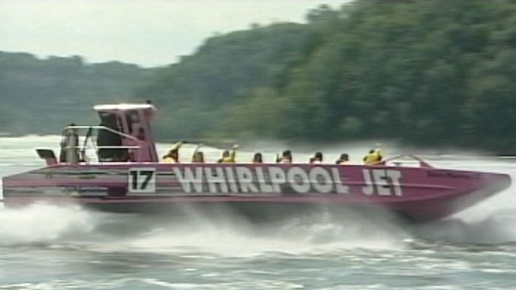 Whirlpool Jet Boat in the Niagara River (file)