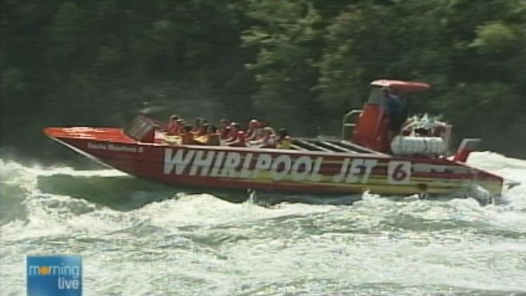 A Whirlpool Jet Boat; Morning Live, July 24, 2014