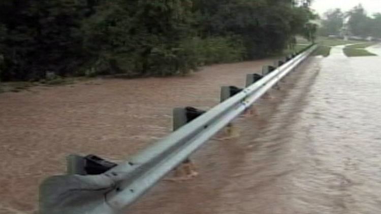 Flooding in Burlington, August 4, 2014