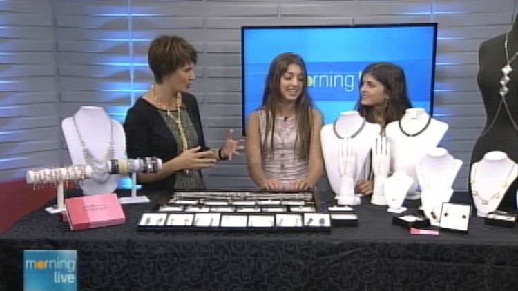 Annette Hamm with Linda and Susanna Manziaris on Morning Live, September 1, 2014