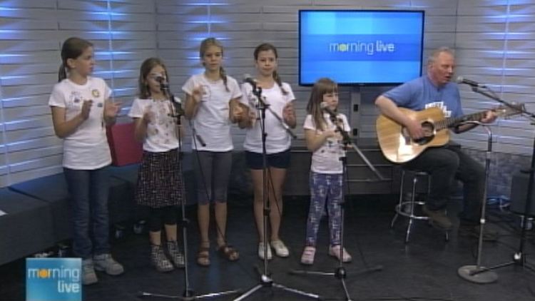 Chris Houston and the Intergalactic Cloud perform on Morning Live, September 1, 2014