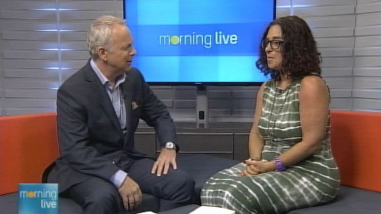 Bob Cowan with film critic Bonnie Laufer; Morning Live, September 5, 2014