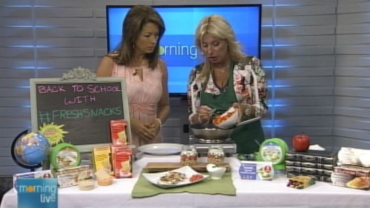 Lesley Stewart with Susan Niczowski of Summer Fresh Foods; Morning Live, September 5, 2014