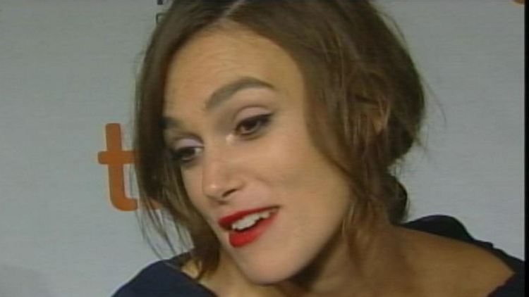 Keira Knightly on the TIFF red carpet